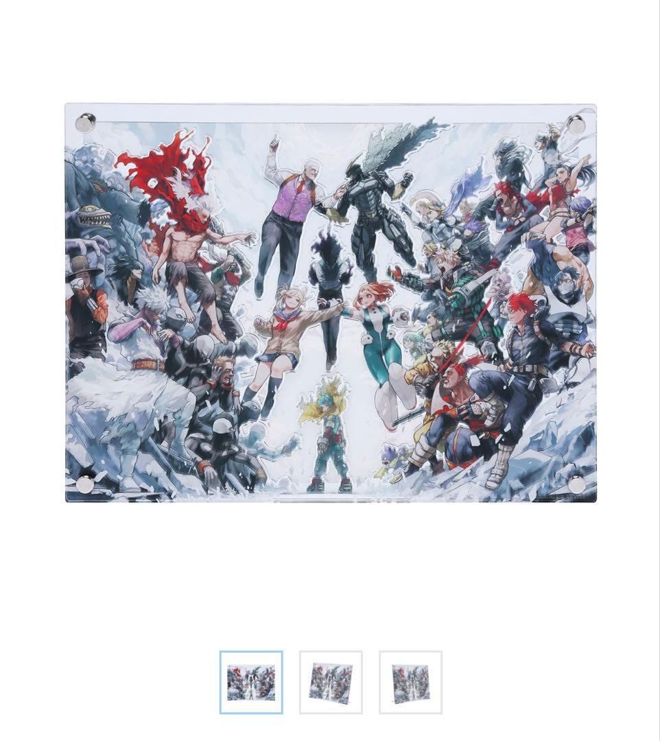 ヒロアカ ドラマティックジオラマパネル