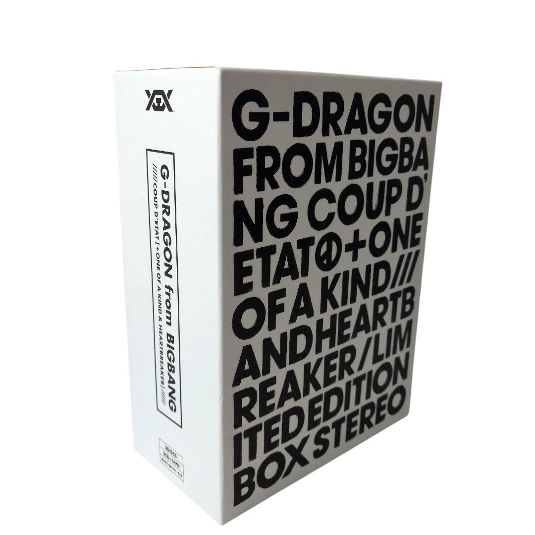 G-DRAGON COUP D'ETAT 限定BOX CD＋DVD オマケ多数 - メルカリ