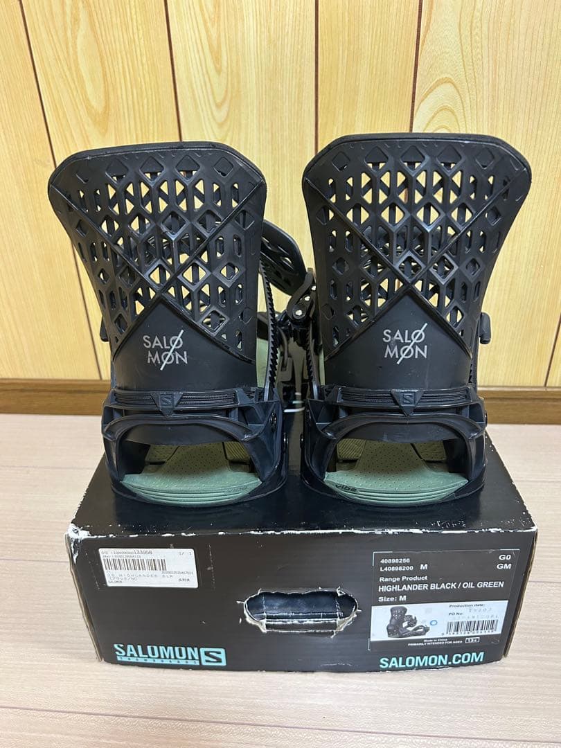 サロモン　ハイランダー　ビンディング