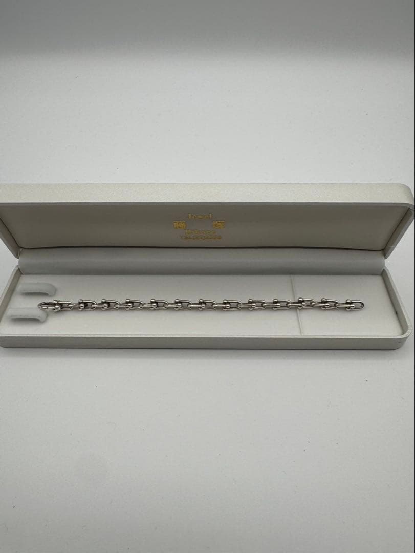 ティファニー TIFFANY ハードウェア スモールリンクブレスレットSV925