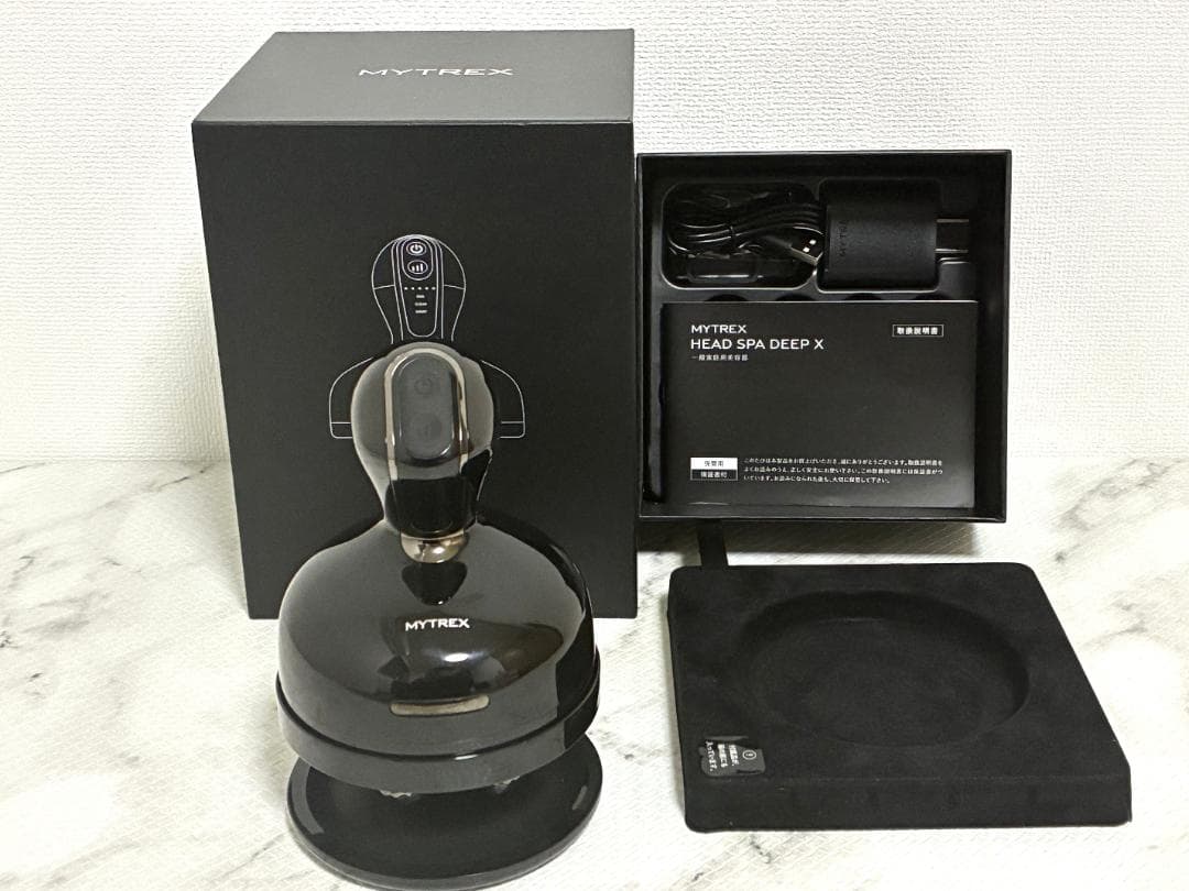 ボディ・フェイスケア MYTREX HEAD SPA DEEP X MT-HSDX-24B-B