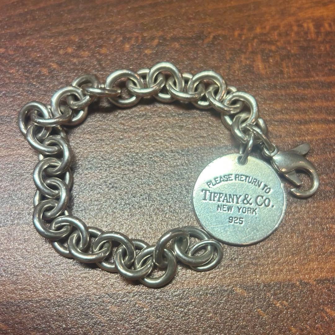 TIFFANY&Co. シルバー925ブレスレット TIFFANY&Co.（ティファニー） ハート チェーン ブレスレット 腕輪