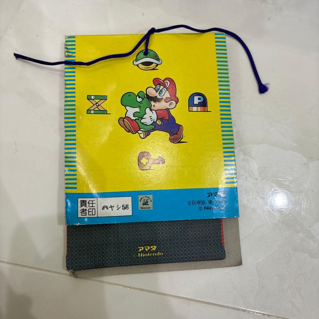 T*O様 スーパーマリオワールド P.P.カード アマダカード 未開封5枚