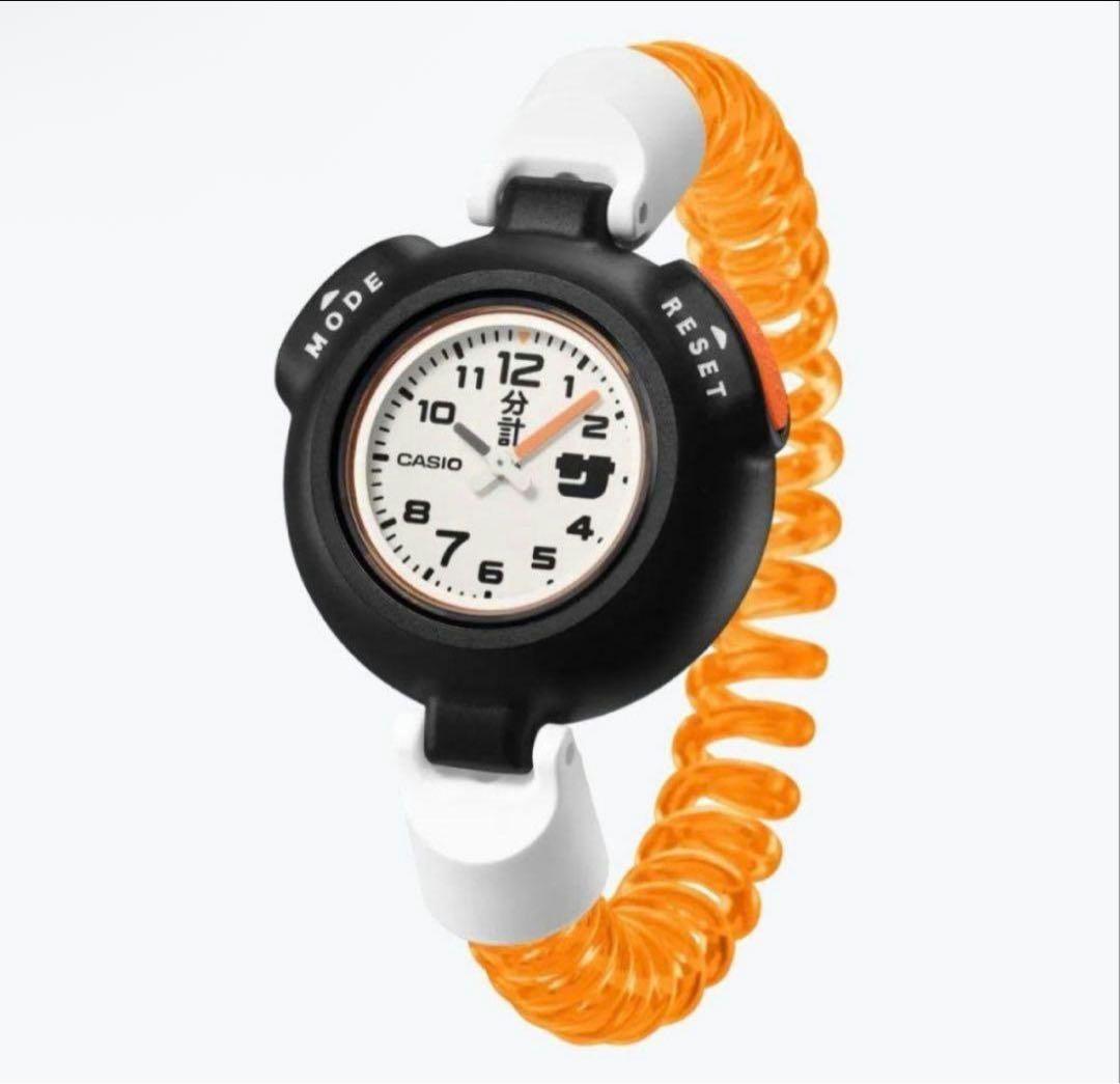 サ時計 SAN-100H-7BJR CASIO サウナ専用腕時計 オレンジ 100℃のサウナで使えるサウナー専用腕時計“サ時計”の一般販売開始 | CASIO