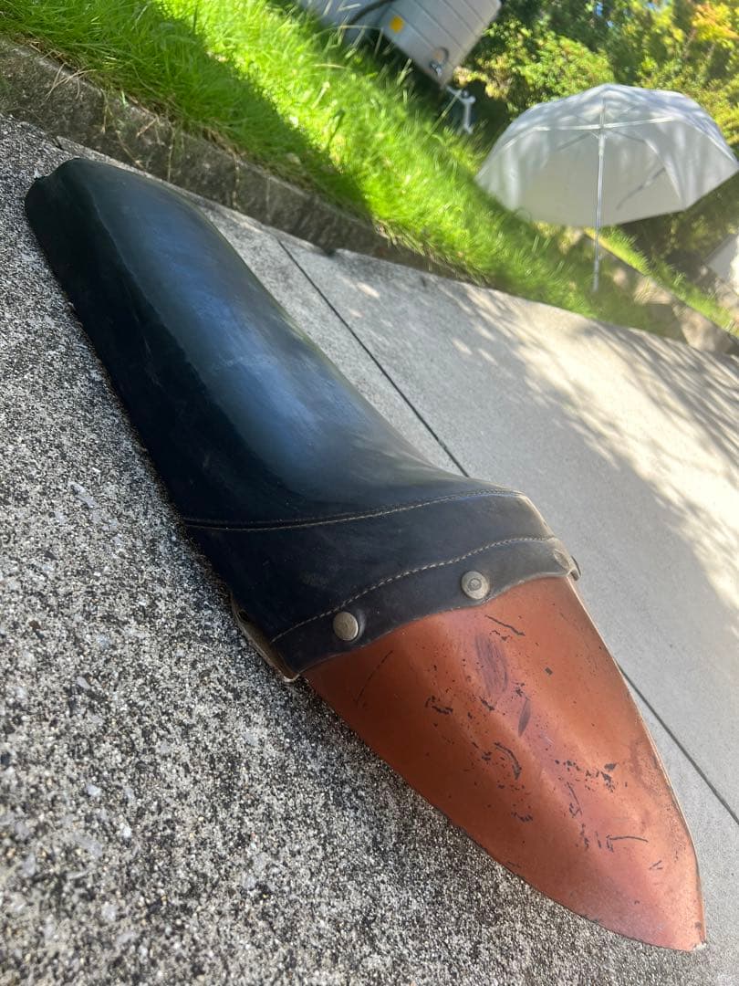 BATES レーシングシート　本革　当時物