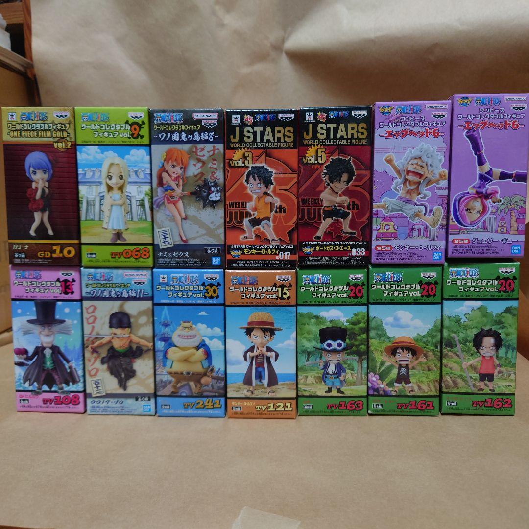 ワンピース　ワールドコレクタブルフィギュア　14体セット
