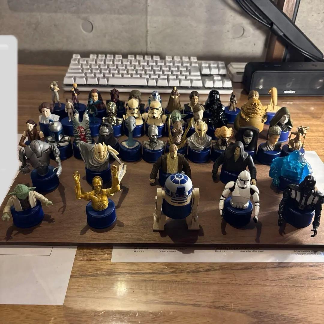 【早い者勝ち】スター・ウォーズ キャップフィギュアセット