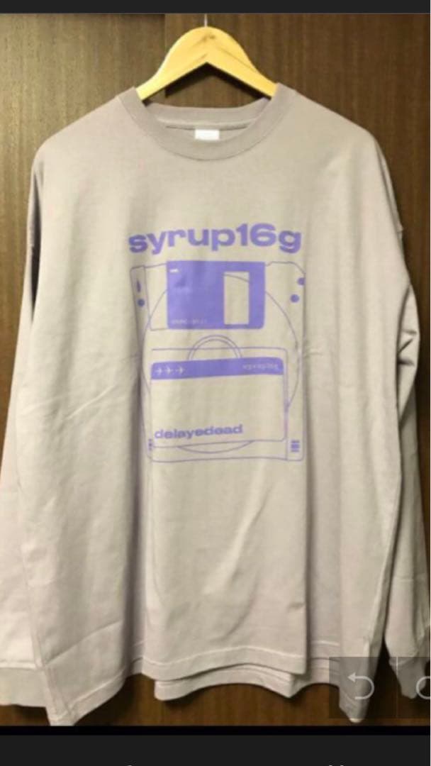 syrup16g 遅死11.02 未着用　Mサイズ ロンT ロングスリーブ