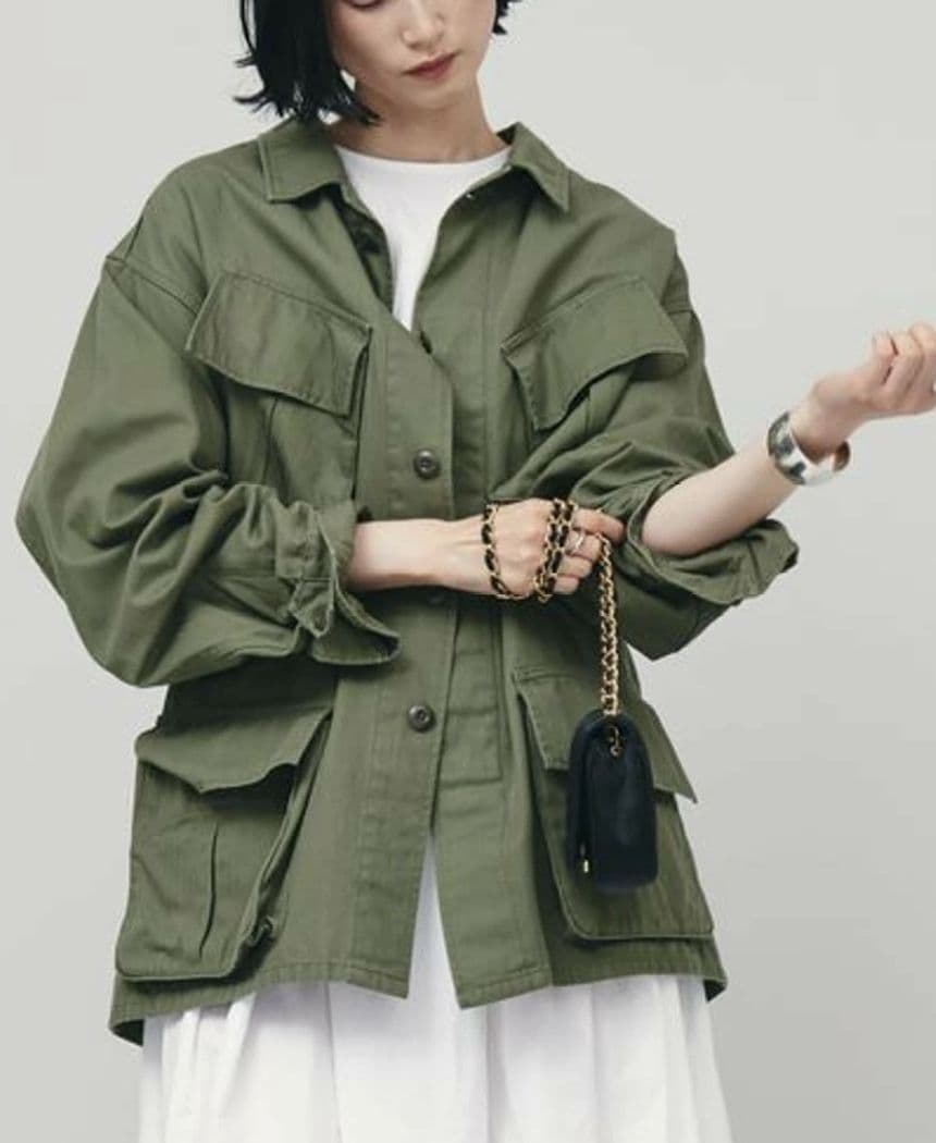 ＆RC カレンソロジー　ファティーグジャケット　curensology Curensology(カレンソロジー)/＜&RC＞ファティーグジャケットを使った