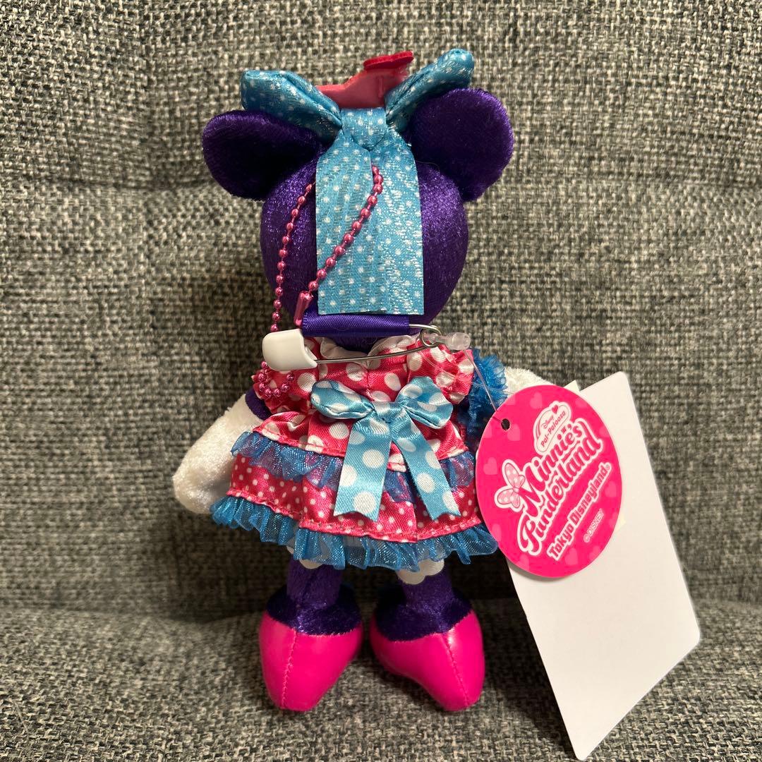 お顔厳選 ミニー ぬいぐるみバッジ パルパルーザ - メルカリ