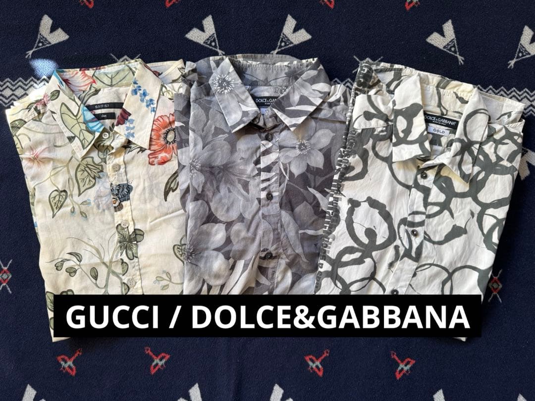 DOLCE&GABBANA / GUCCI まとめ売り Sサイズ相当
