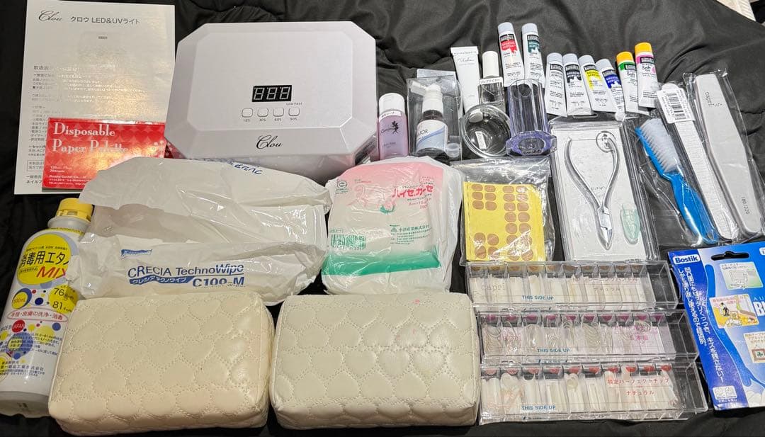 ネイリスト検定　2級3級 まとめ売り セット 一式 ◇JNECネイリスト技能検定 3級厳選35点セット 道具が一式揃うフル