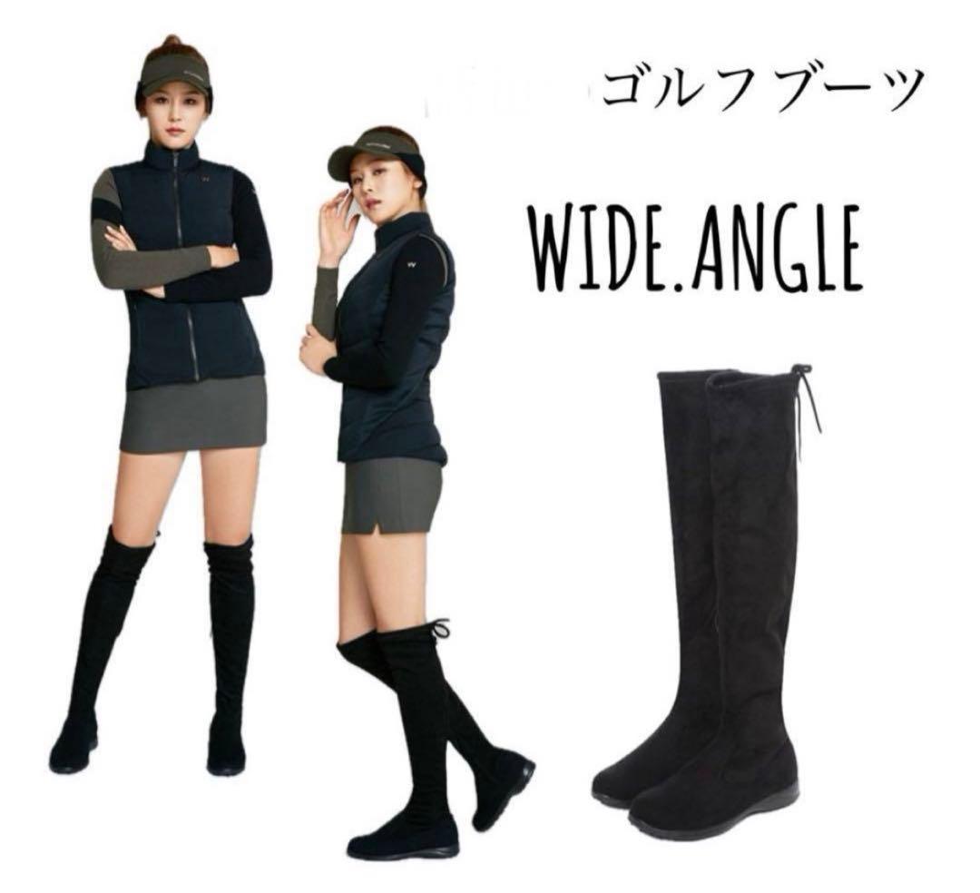 残り1足23cm ☆W.ANGLE GOLF☆韓国　ゴルフ　ニーハイブーツ ☆W.ANGLE GOLF☆韓国 ゴルフ ニーハイブーツ | Buyee日本代購服務