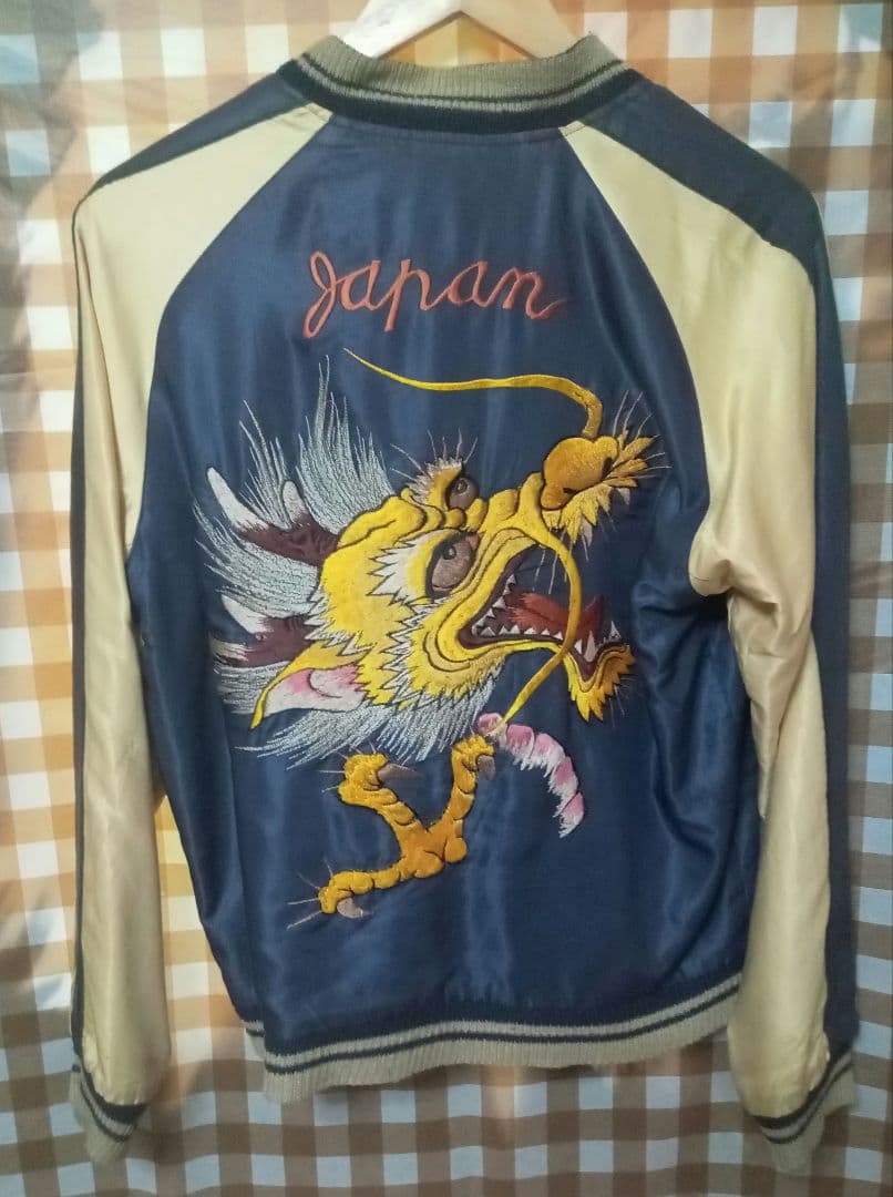 テーラー東洋 リバーシブル スカジャン ドラゴンヘッド Early 1950s Style アセテートリバーシブルスカジャン「DRAGON HEAD