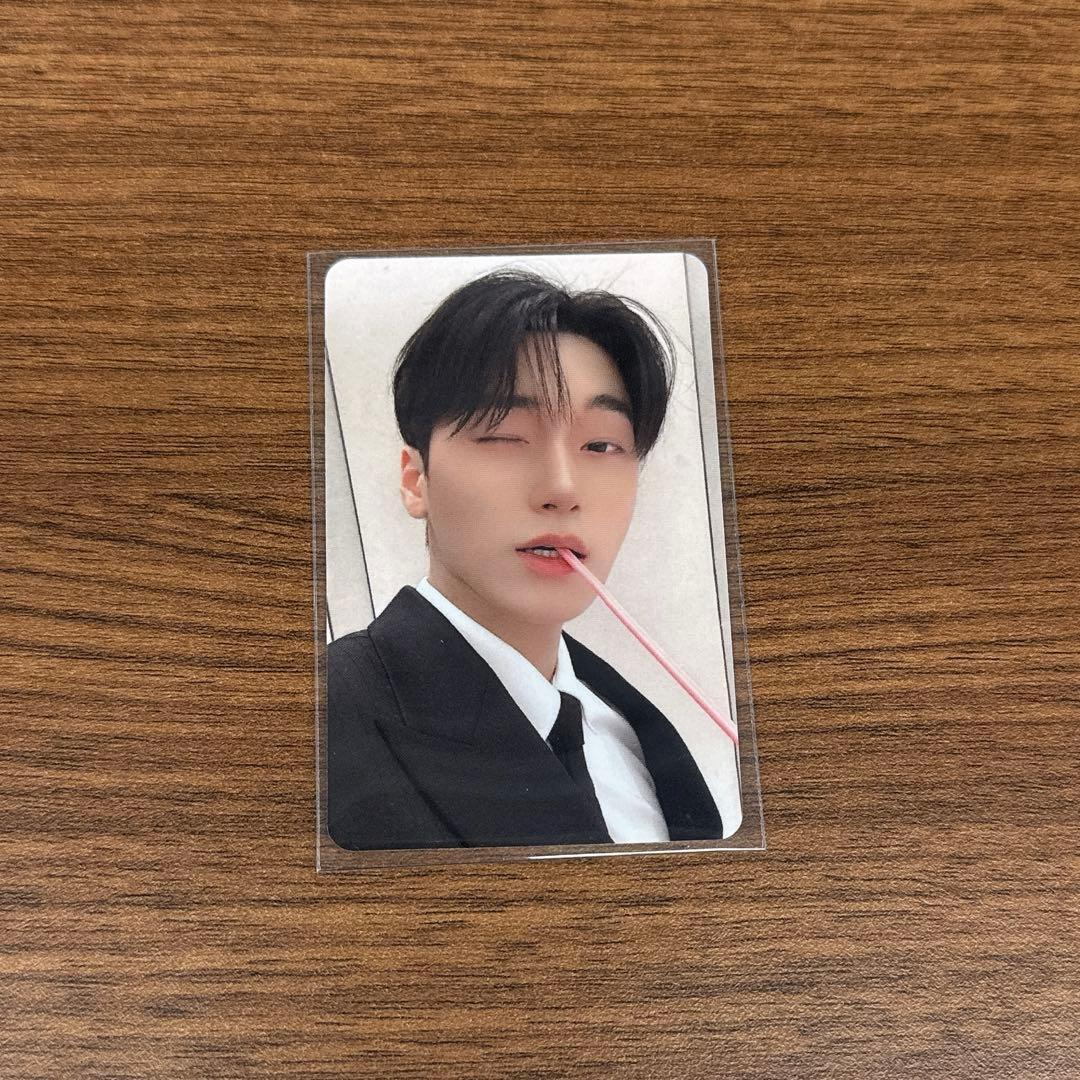 ATEEZ サン カフェイベント ストローver. ラキドロ 特典トレカ - メルカリ