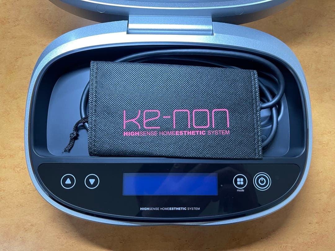 ke-non 脱毛器 Ver 8.6J カートリッジ3つ付き　ほぼ未使用