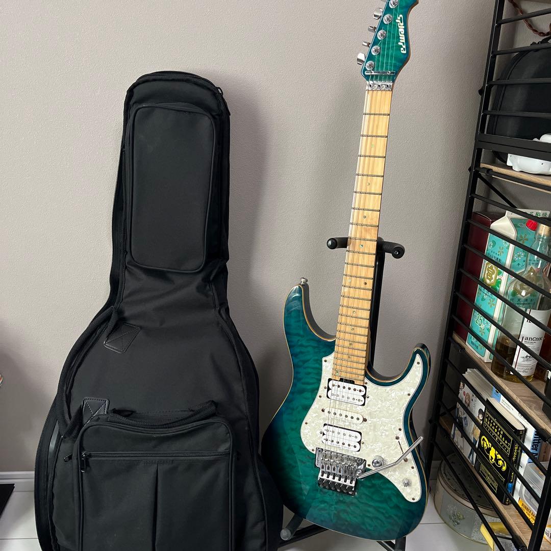 Edwards エレキギター グリーン EDWARDS E-ALEXI GREENY エドワーズ 【 イオンモールりんくう泉南店