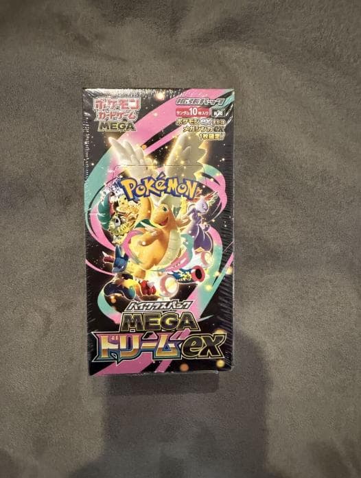 ポケモンカード　メガドリームex 1BOX シュリンク付き　新品未開封