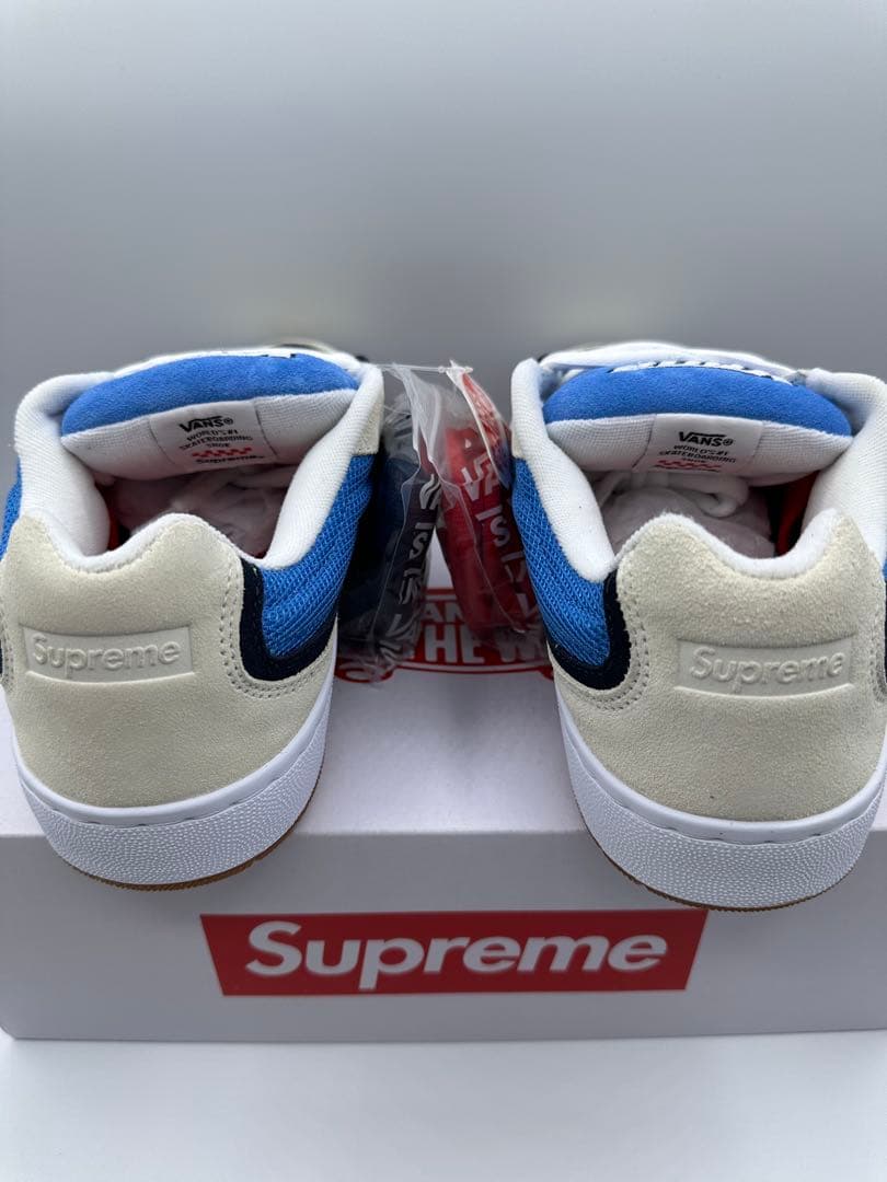 Supreme × Vans Speed \"Blue\" 28/5cm