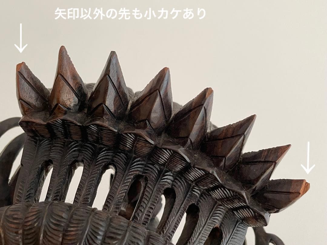 作家名入り】霊鳥ガルーダに乗るヴィシュヌ神、インドネシア、バリ島