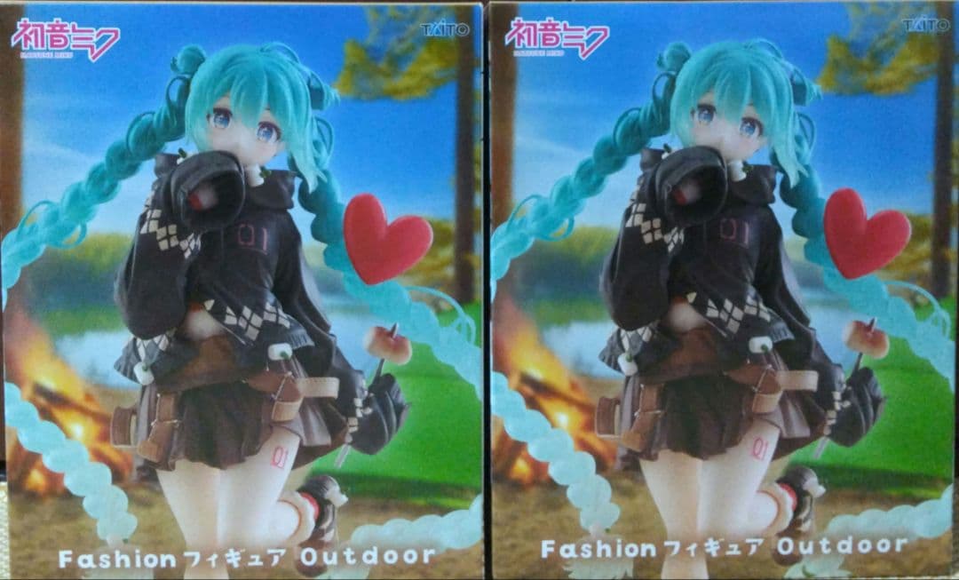 初音ミク フィギュア まとめ売り チロルミク アウトドア ぬースト 白