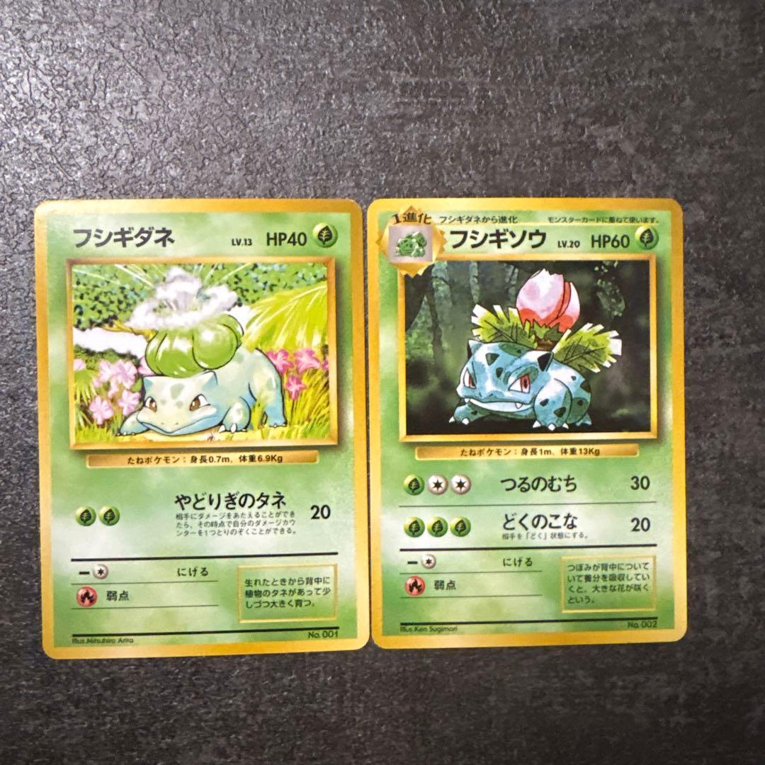 ポケモンカード 旧裏 フシギダネ フシギソウ 初版 マークなし - メルカリ
