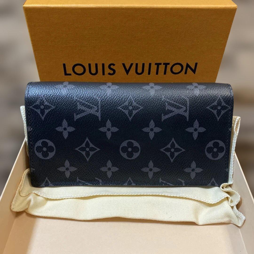 ⭐︎あ⭐︎LOUIS VUITTON モノグラム・エクリプス長財布