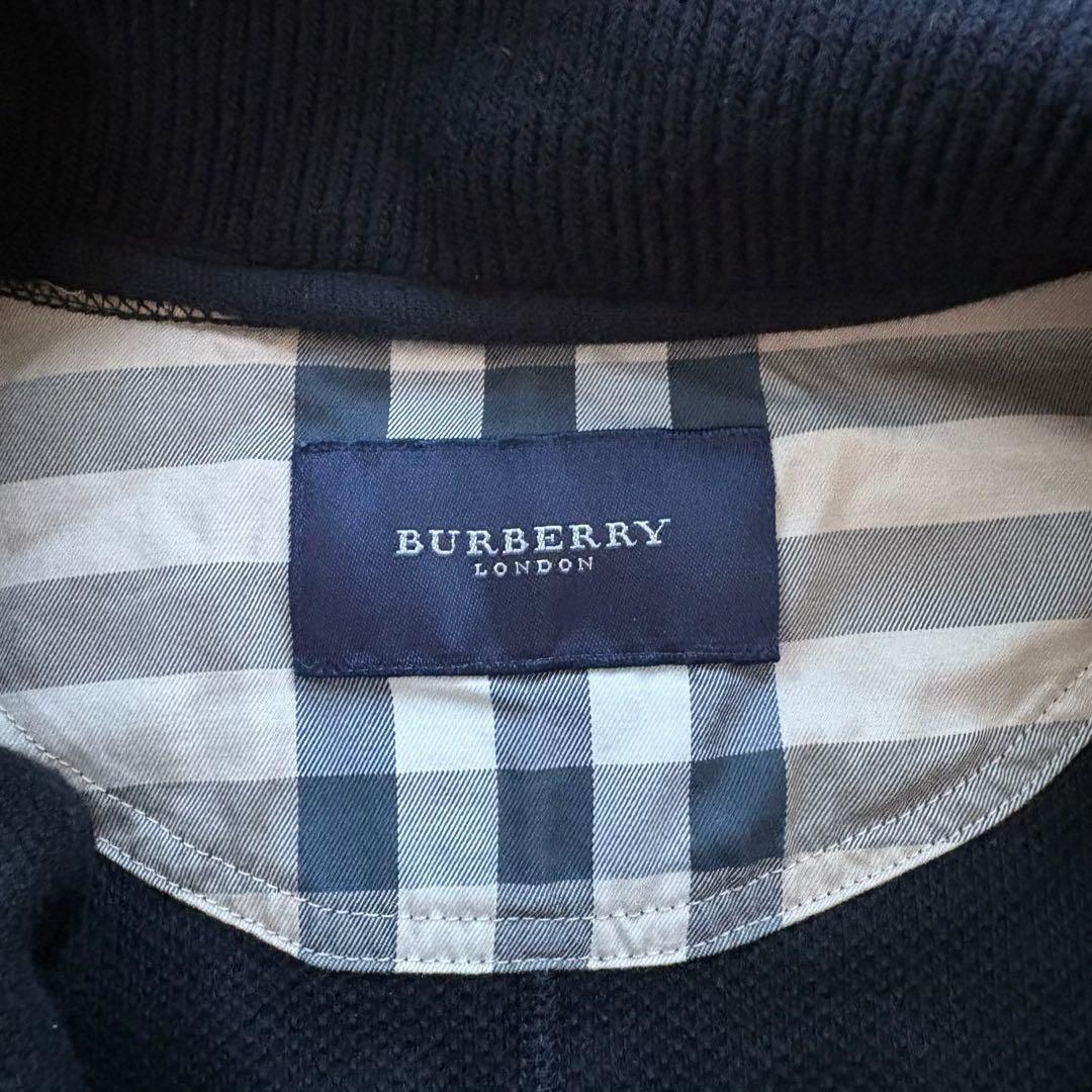 バーバリーロンドン ノバチェック ジャケット ブルゾン 黒 L 大きい