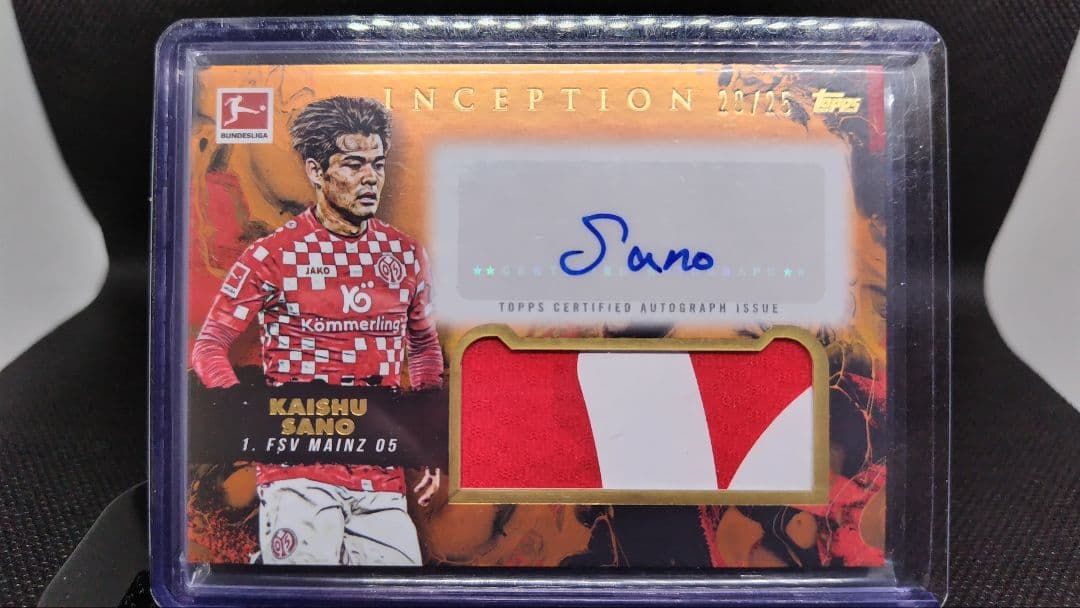 佐野海舟 Kaishu Sano 25シリ レリックオート サイン - メルカリ