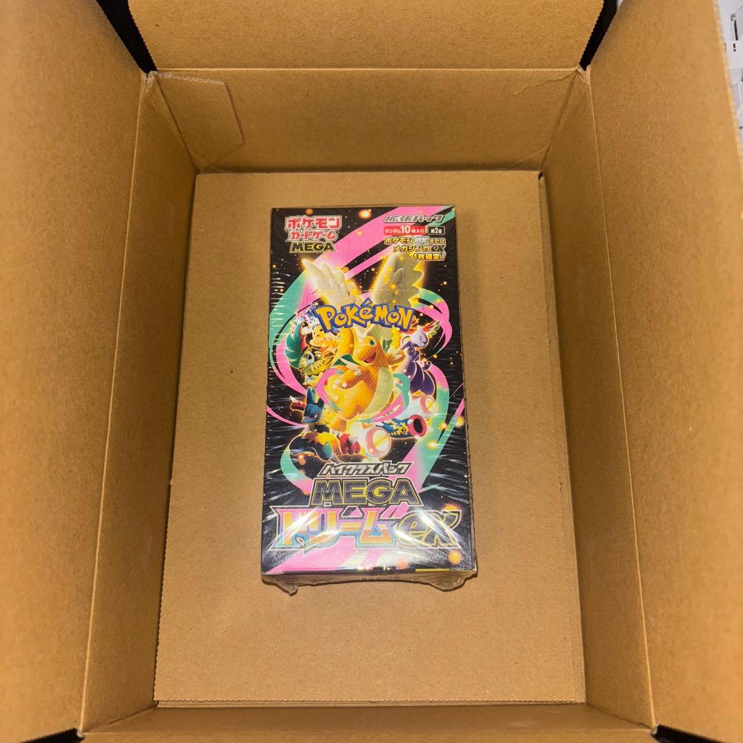 ポケモンカード メガドリームEX BOX シュリンク付　ポケモンセンター