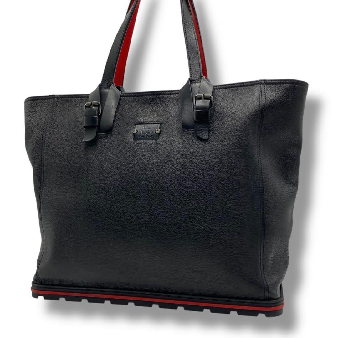 美品 ルブタン トートバッグ カバイカー レザー ビンテージ 00s レディース