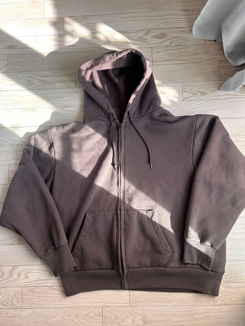 camber フルジップパーカー　ブラウン　made in usa