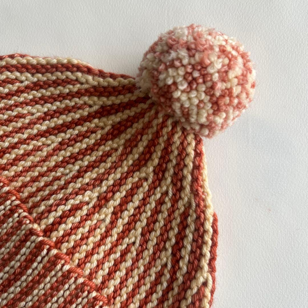 misha&puff garter hat ニット帽 - メルカリ