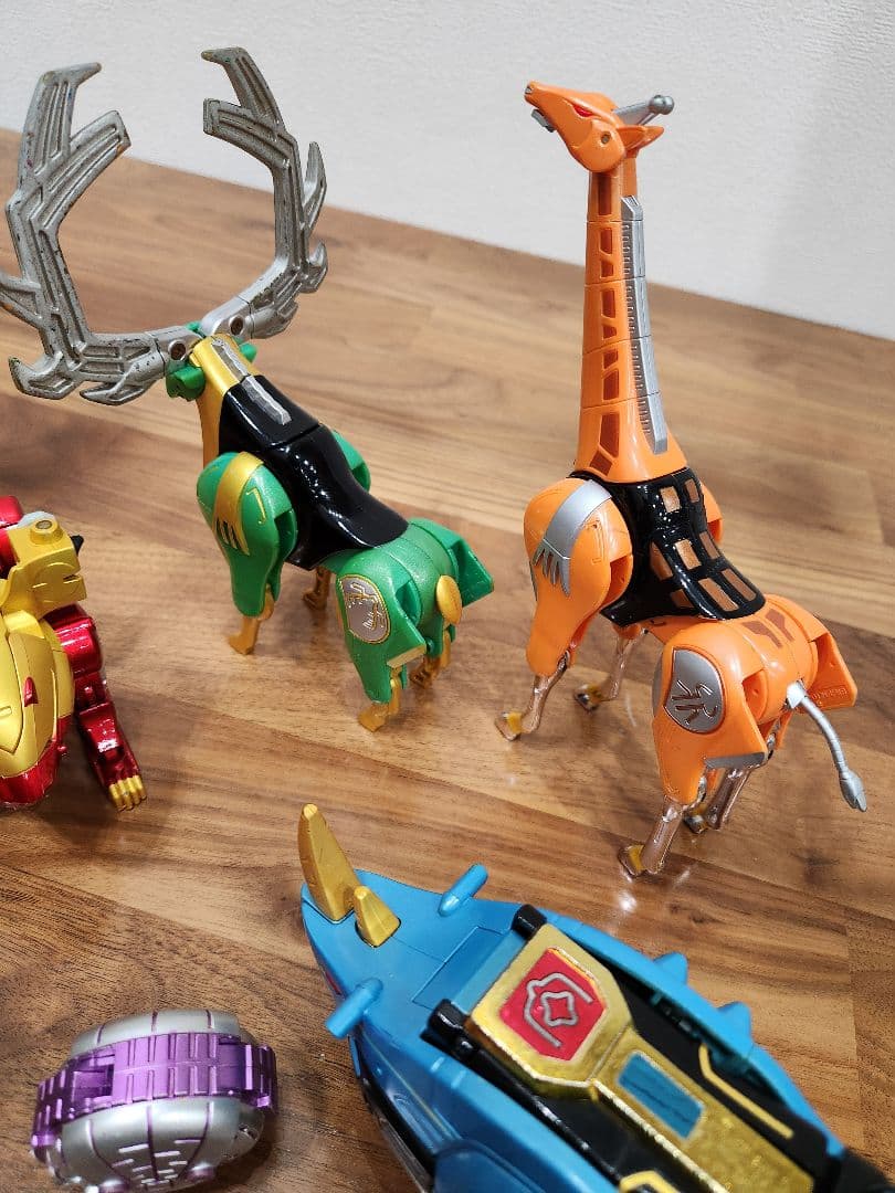 百獣戦隊ガオレンジャー DXロボ 超合金 パワーアニマル 6体セット