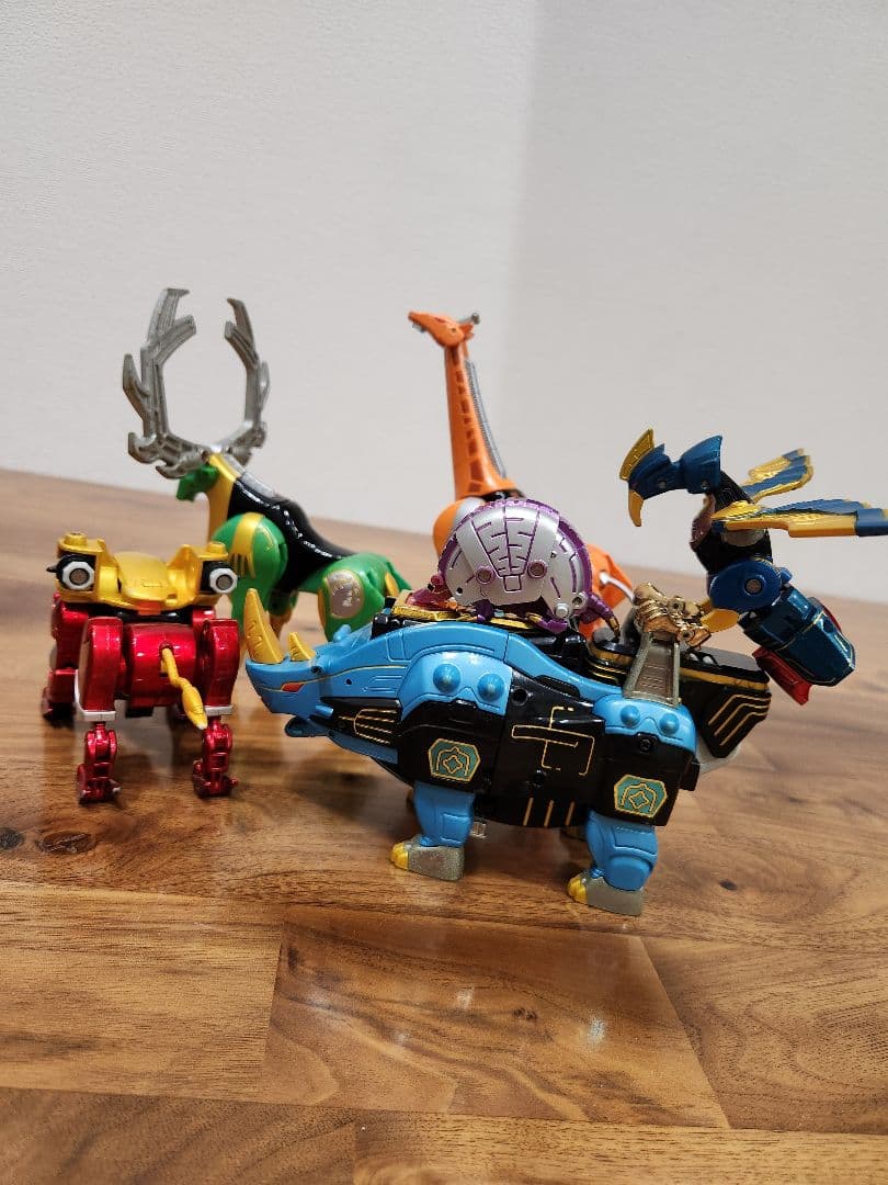 百獣戦隊ガオレンジャー DXロボ 超合金 パワーアニマル 6体セット