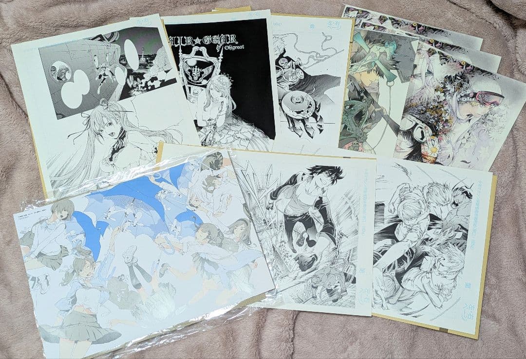 大暮維人　複製原画　エア・ギア　10枚セット　講談社　小烏丸