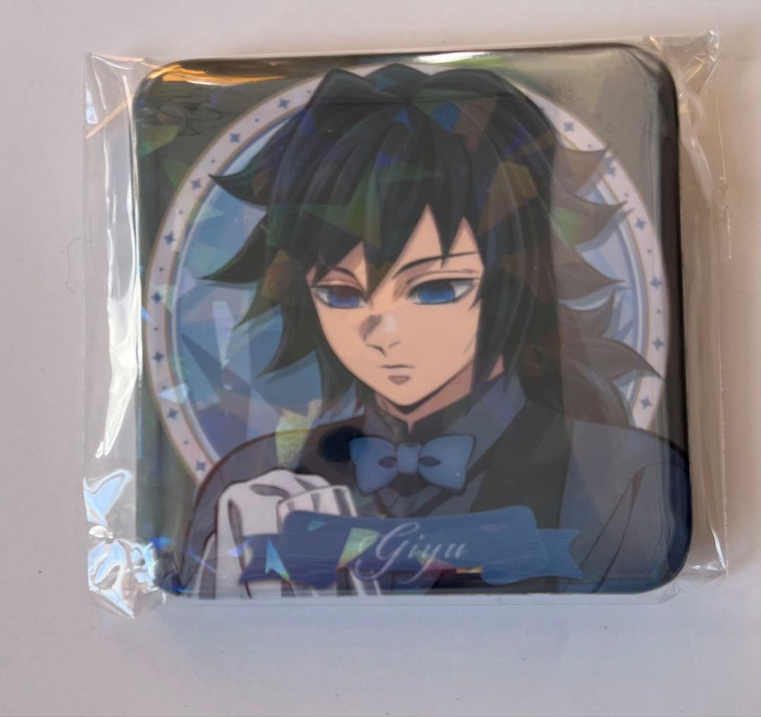 鬼滅の刃 モクテル ロト グリッター缶バッジ 冨岡義勇① - メルカリ