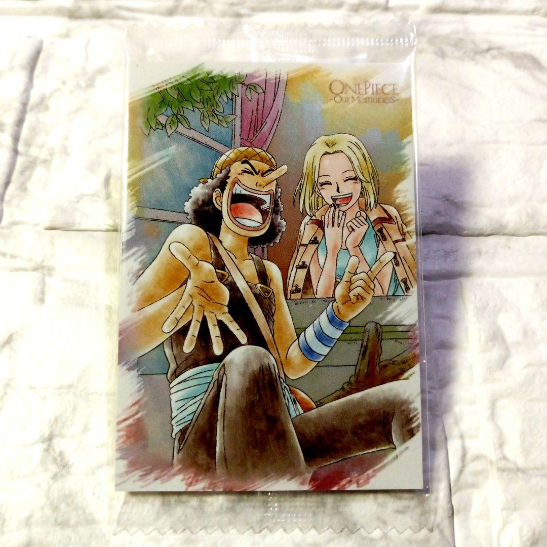ワンピース ウエハース カード our memories ウソップ カヤ - メルカリ