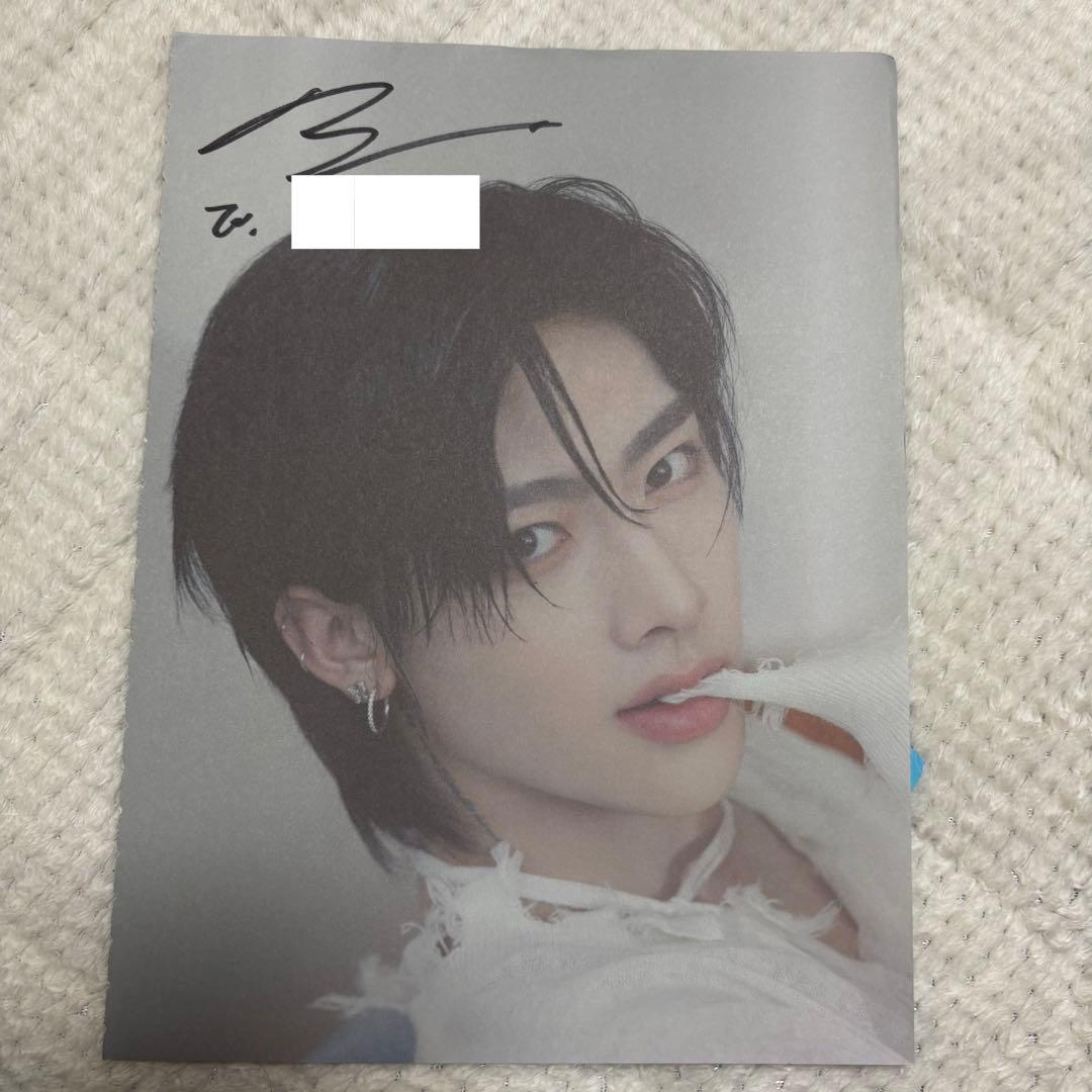 ZB1 リッキー 直筆サイン - メルカリ