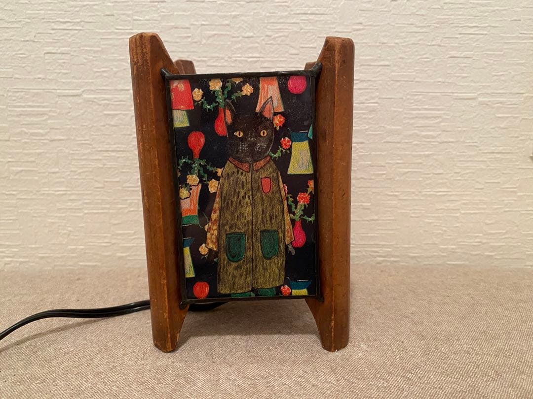 ハンドメイド⭐︎可愛い⭐︎世界で１つ　ナイトランプ　mannine マンナイン