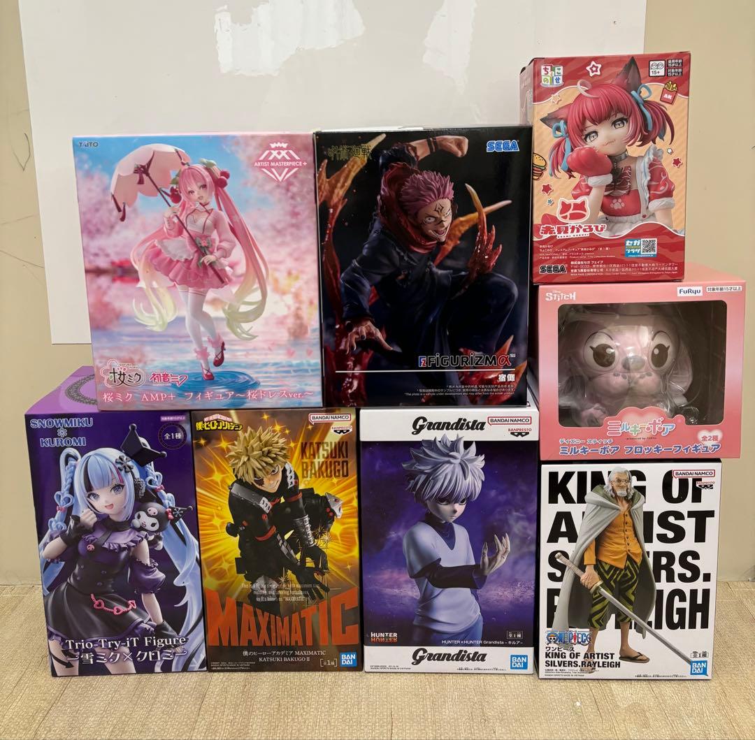 匿名配送】新品・未開封 プライズフィギュア まとめ売り - メルカリ