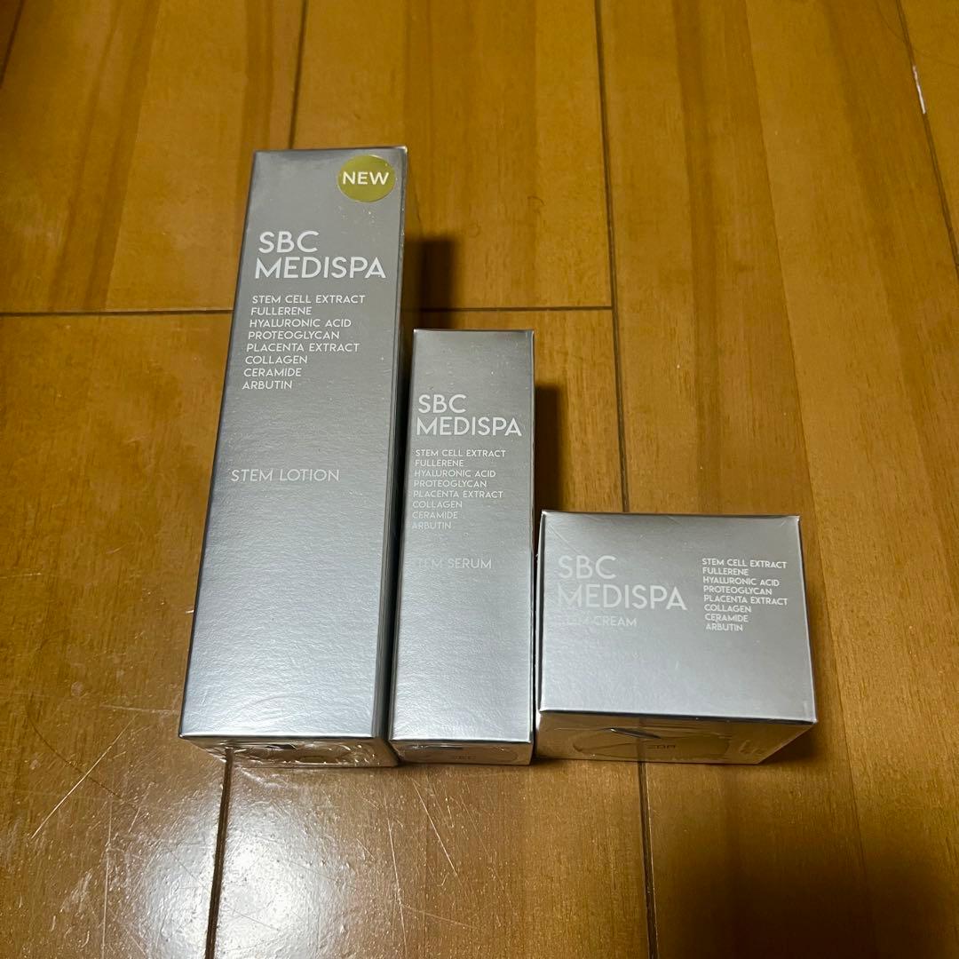 SBC MEDISPAエクソソーム ローション&セラム&ステムクリーム