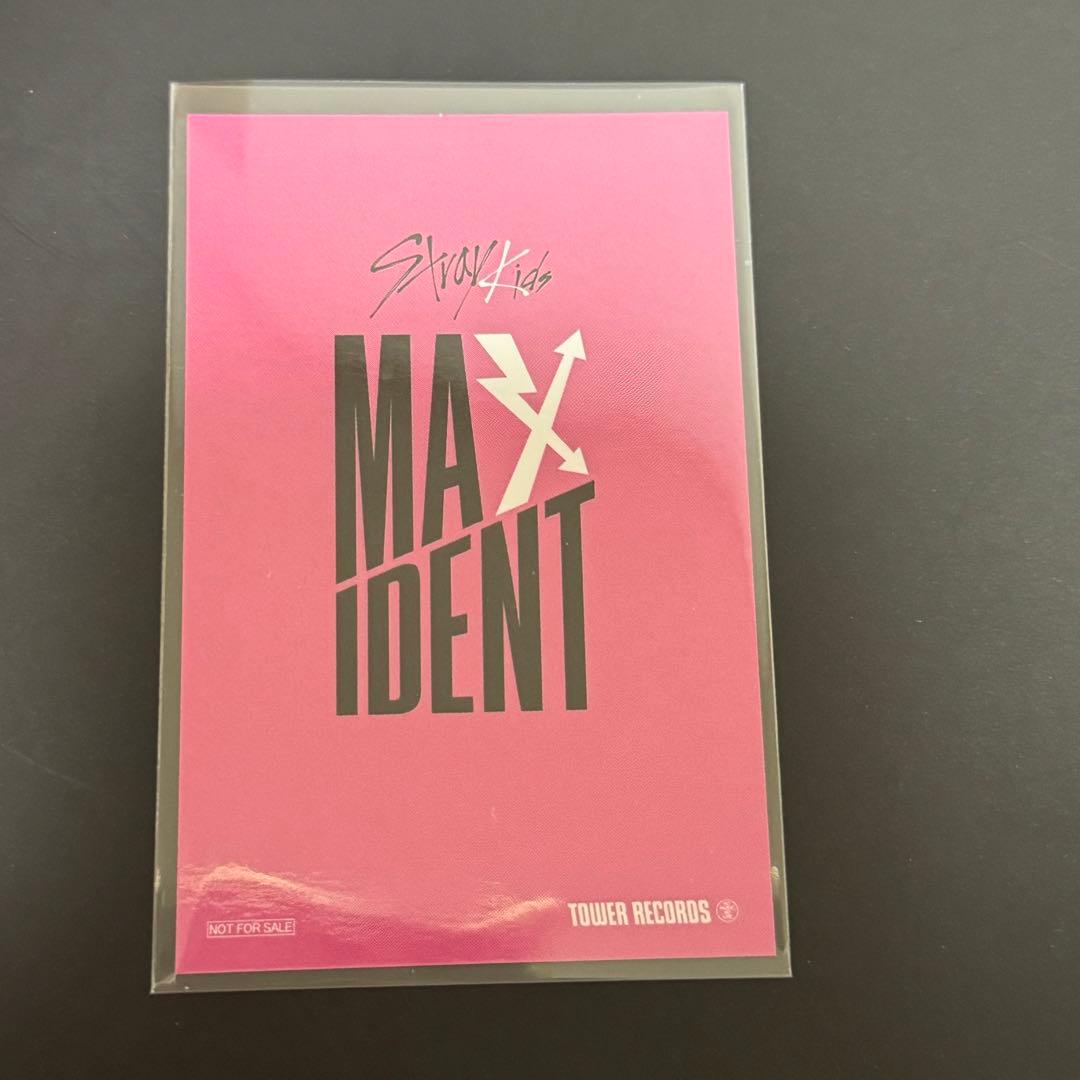 StrayKids スキズ MAXIDENT スンミン トレカ タワレコ - メルカリ