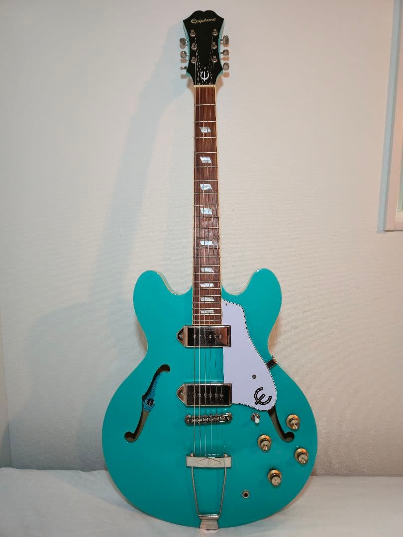 Epiphone Casino Turquoise カジノ ターコイズ
