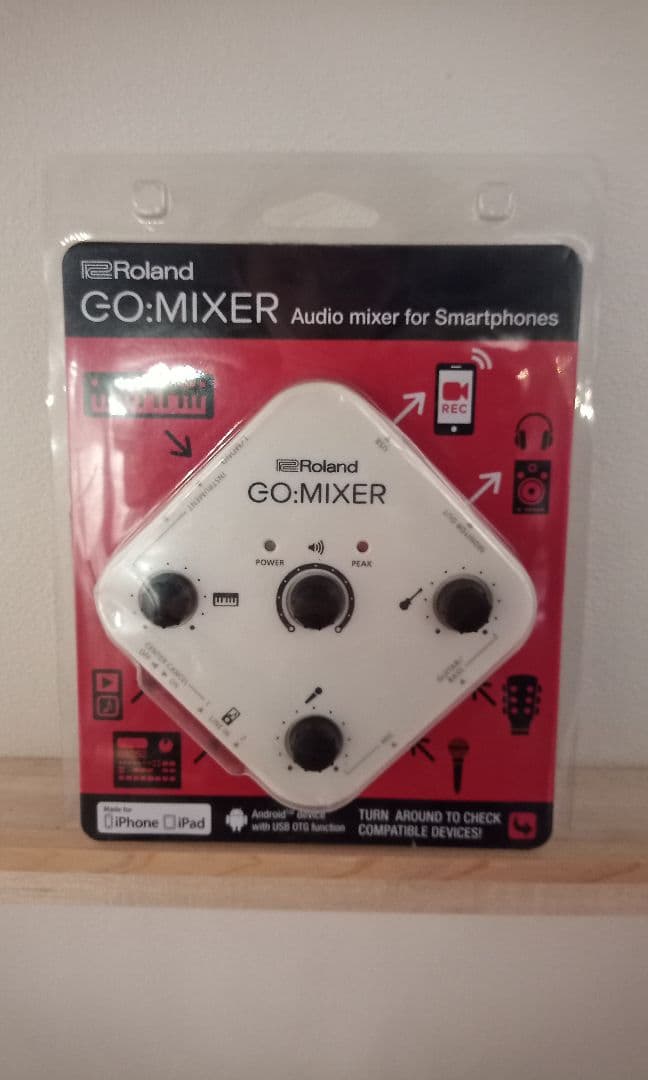 Roland GO:MIXER スマートフォン用オーディオミキサー