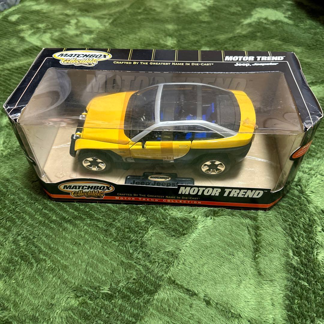 ミニカー MATCHBOX MOTOR TREND Jeep