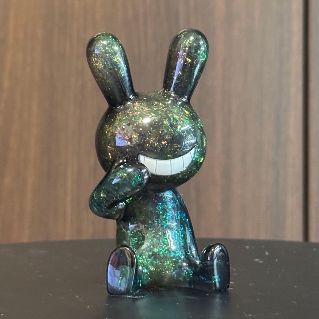 あ*む様 ブラックラビット ブラックオパール