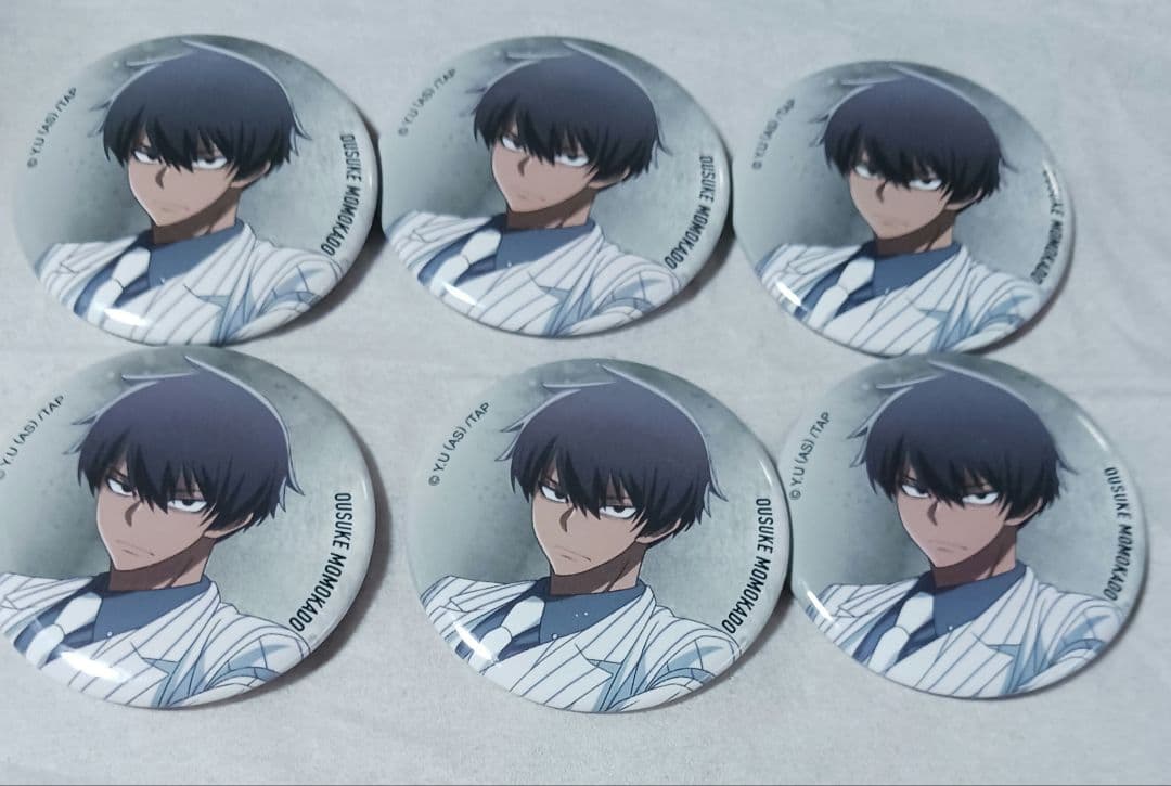 桃源暗鬼 ベースヤードトーキョー 桃角桜介 缶バッジ - メルカリ