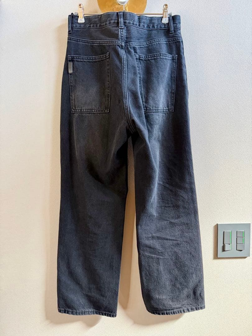クルーレ crewre アジャスタブルIラインデニムパンツ サイズ1 - メルカリ