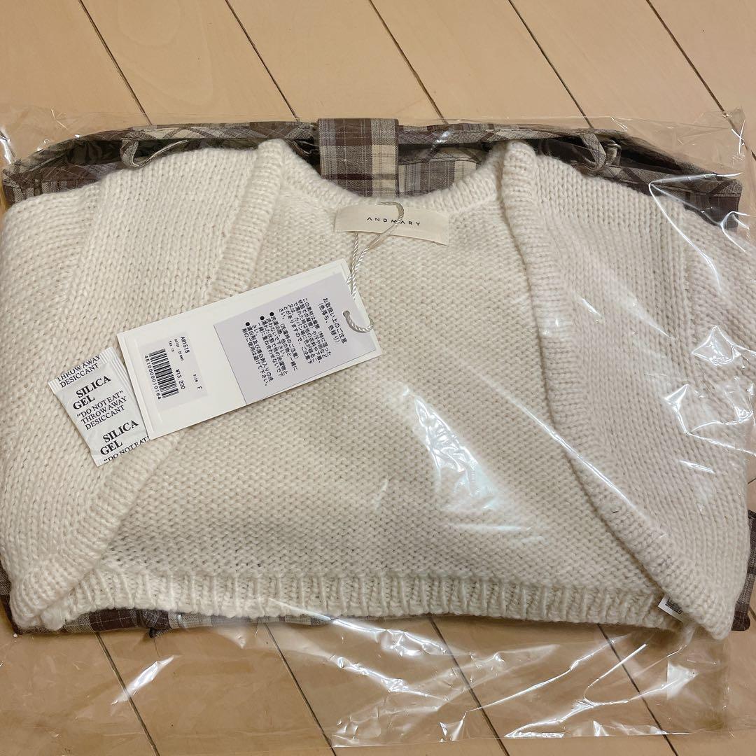 即日発送】andmary Tyla ribbon set tops brown - メルカリ